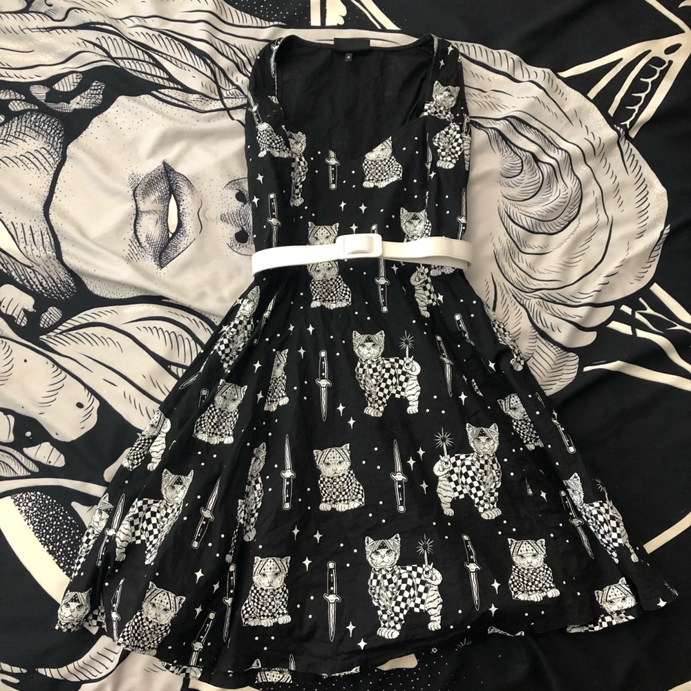 RARE Sad Gato Dress
